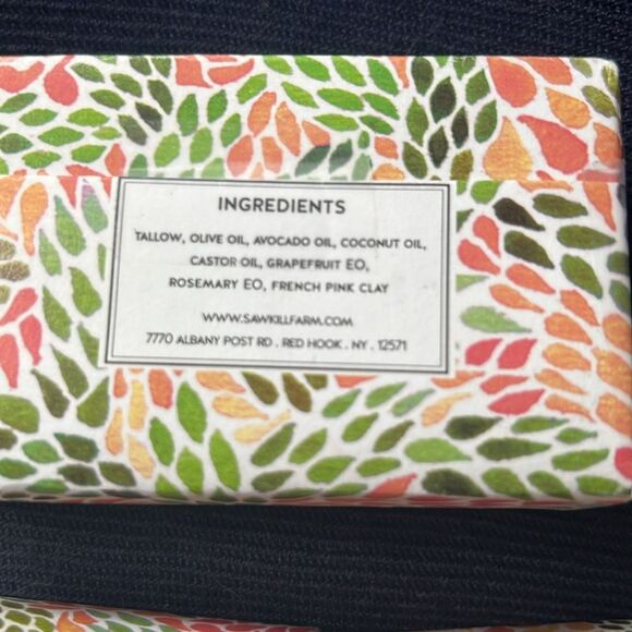 Soap 3 Bars Grapefruit with Rosemary - Picture 4 of 4